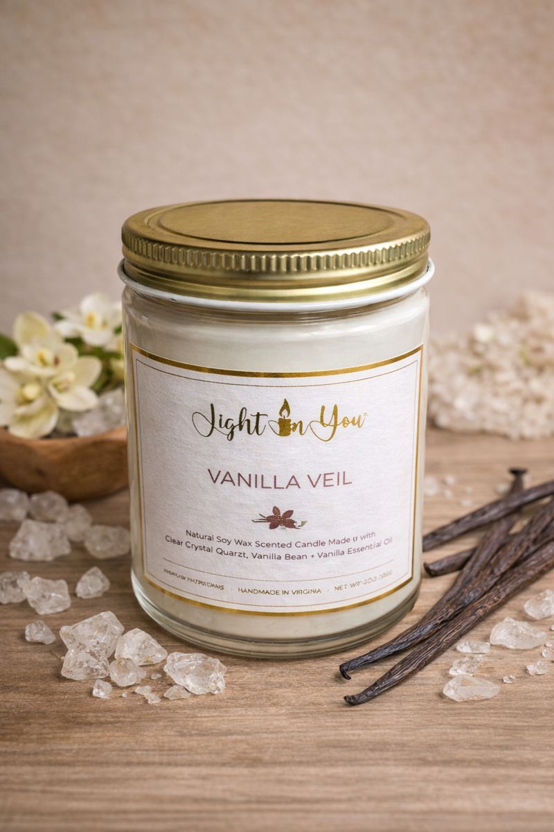 Light In You Vanilla Scented Candle - Image 2