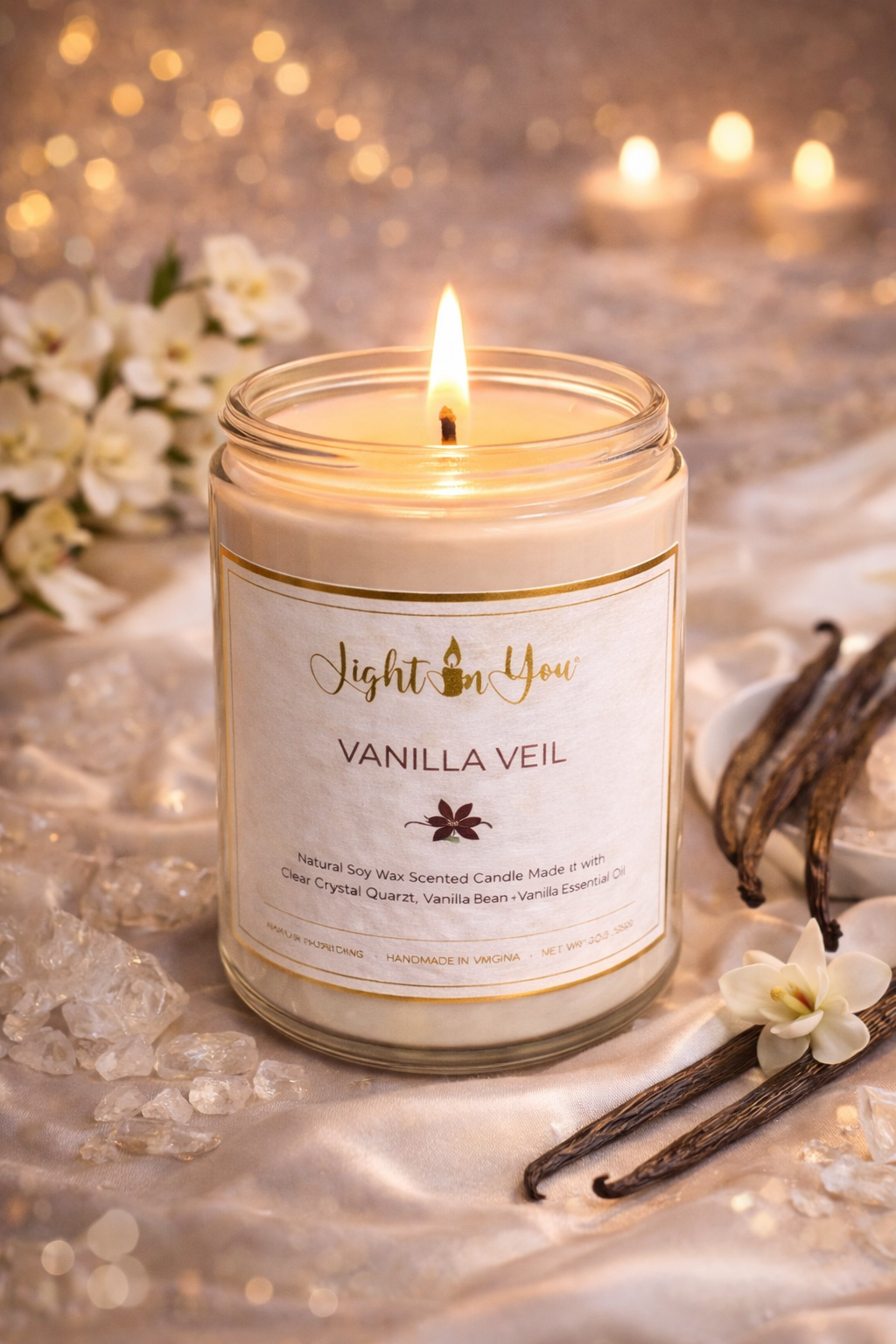 Light In You Vanilla Scented Candle