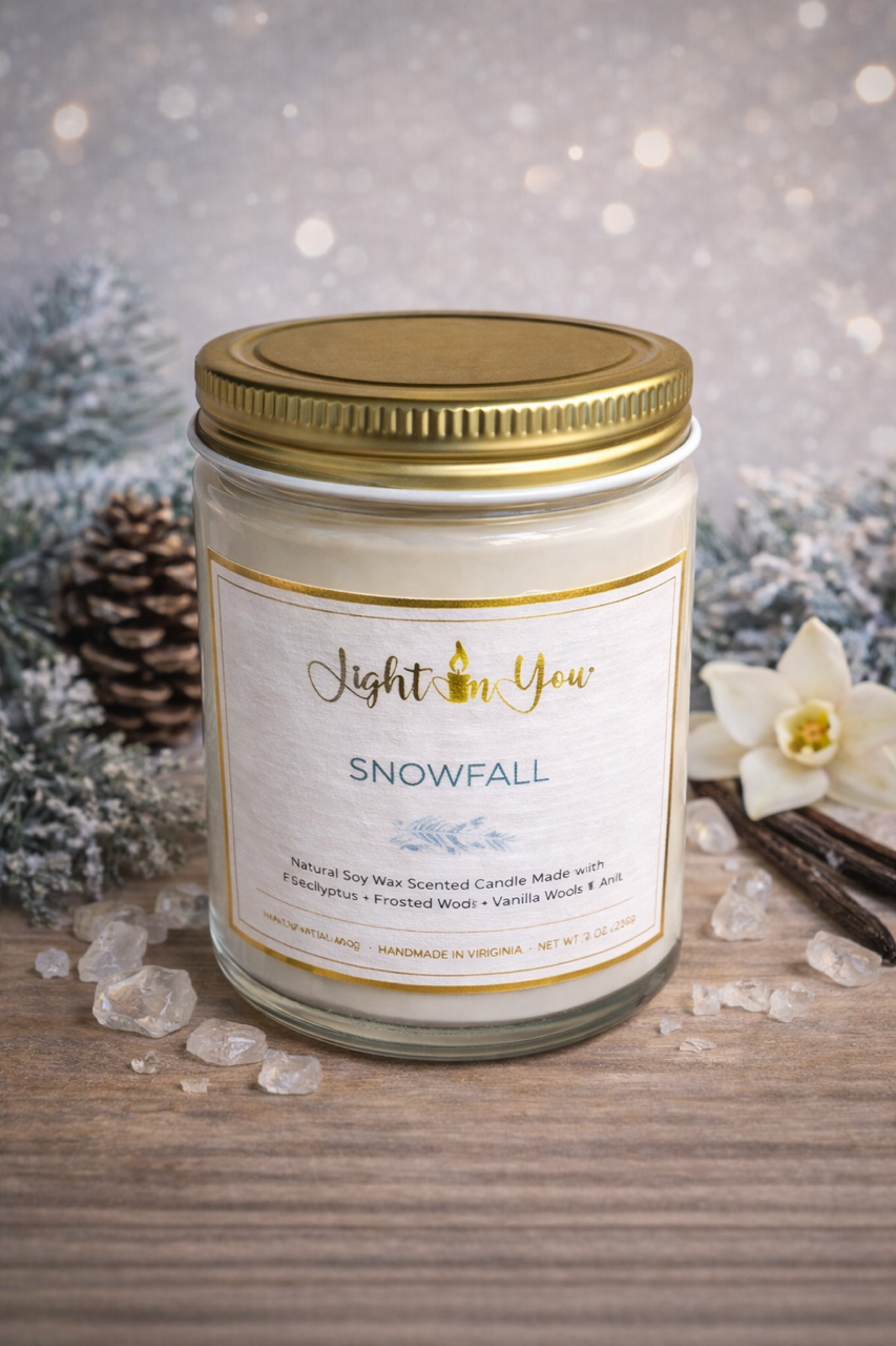 Light In You Snowfall Scented Candle - Image 2